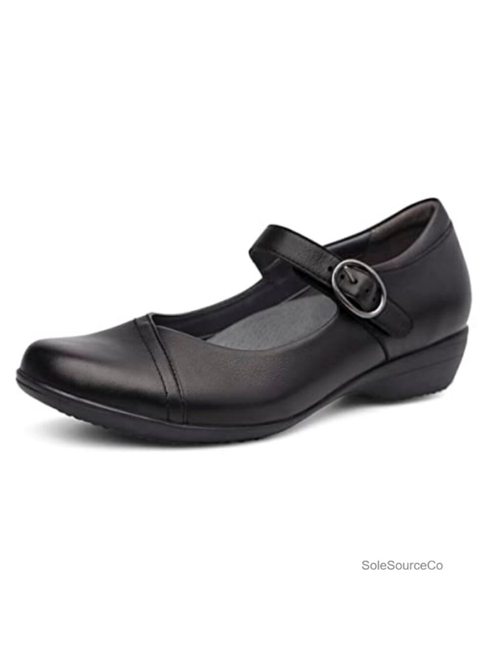 Women's Mary Jane Flats Leather Uppers Arch Support Comfort Work Shoes